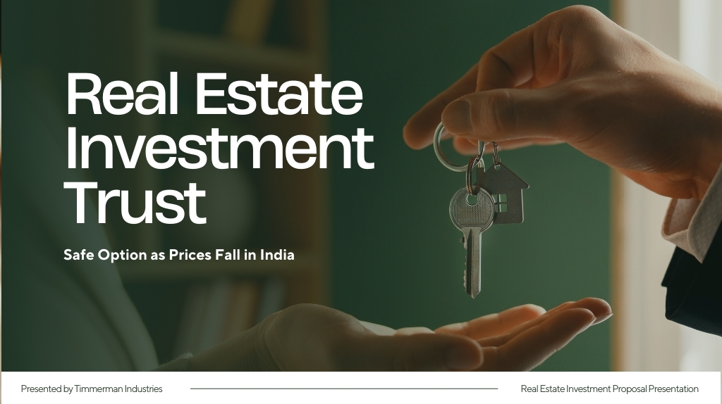 Real Estate Investment Trust: Safe Option as Prices Fall in India